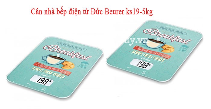 Cân điện tử nhà bếp Đức Beurer 