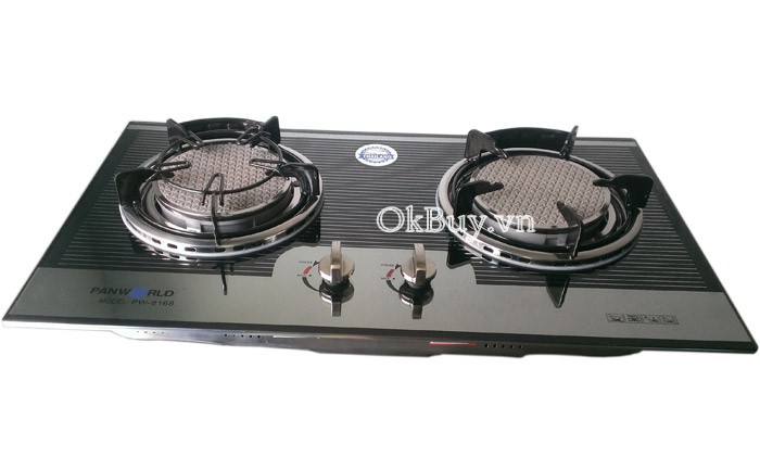 Bếp gas hồng ngoại đôi âm Panworld 8186