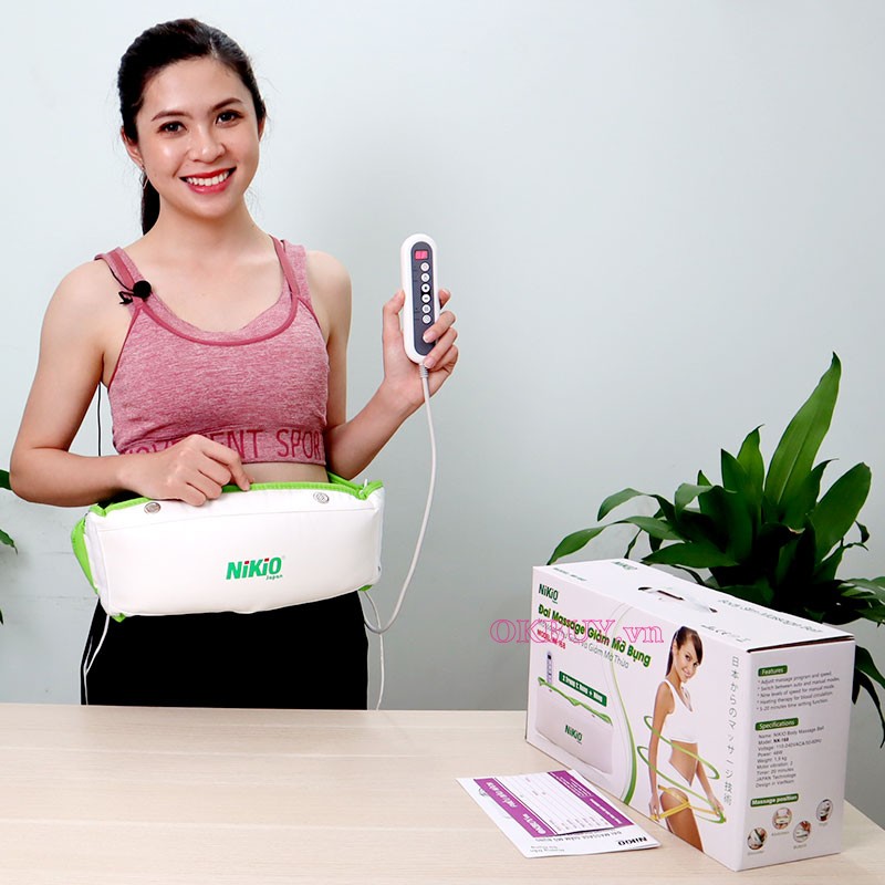Đai massage bụng Nikio NK-168
