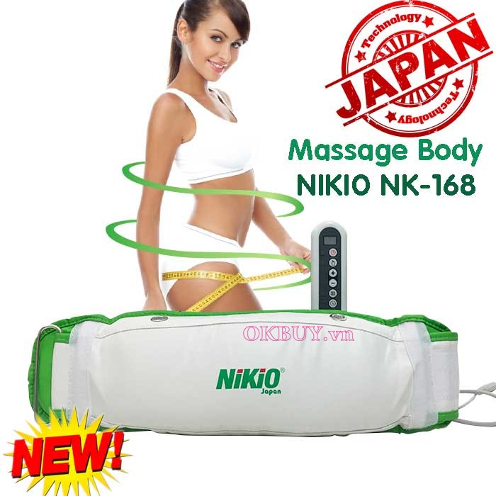đai massage bụng nhật bản Nikio