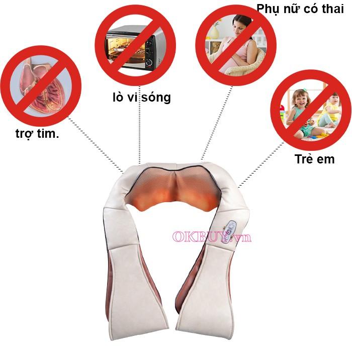  massage vai cổ hồng ngoại PULI PL-901