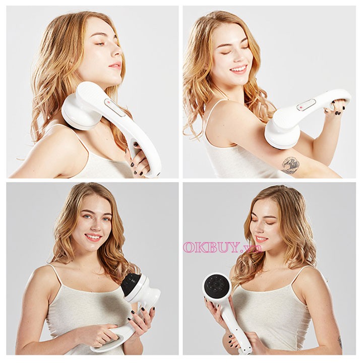 Máy massage PULI PL-667DC3 - Pin sạc điện tử