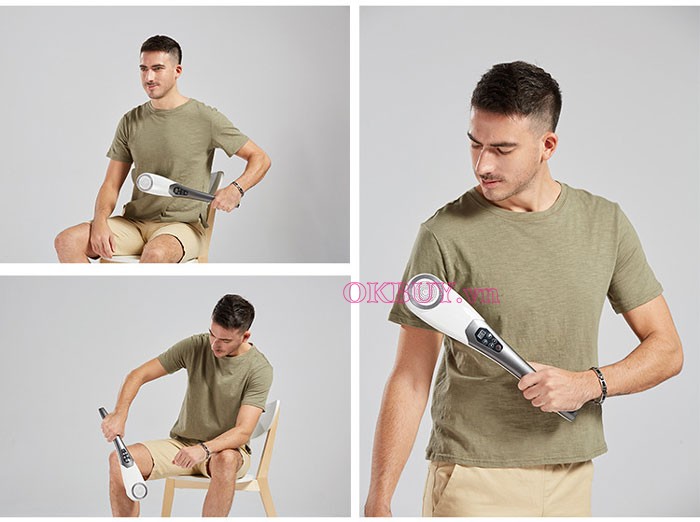 Máy massage cầm tay PULI PL-620DC - Pin sạc