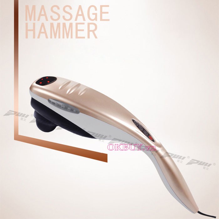 Máy massage cầm tay 5 đầu Puli PL-610B - Điện tử
