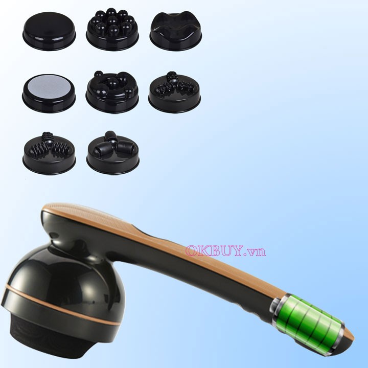 Máy massage cầm tay 8 đầu PULI PL-661DC4