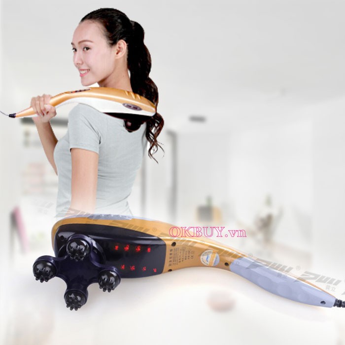 Máy massage cầm tay 5 đầu Puli PL-610A