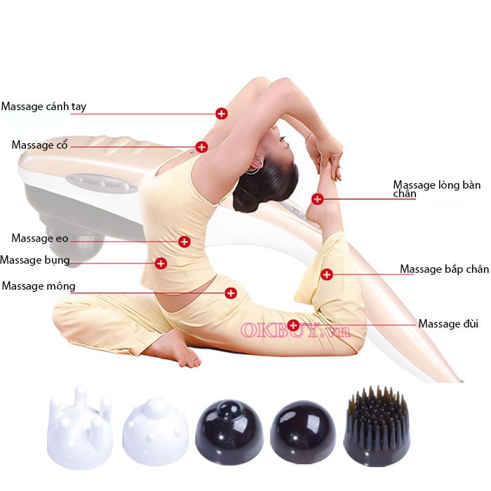 Máy massage cầm tay Puli PL-610A
