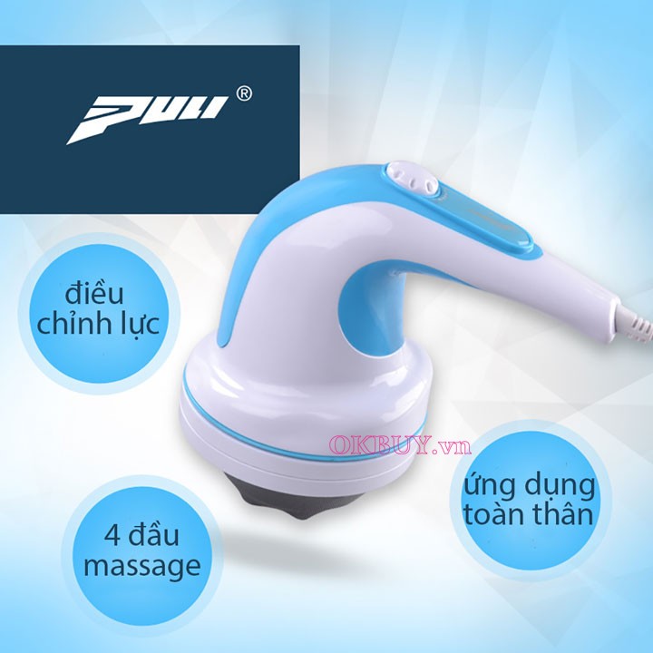 Máy massage cầm tay 4 đầu Puli PL-604B