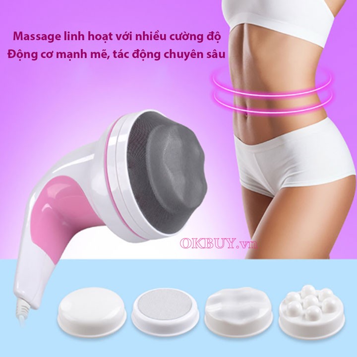 massage 4 đầu Puli PL-604B - Cơ
