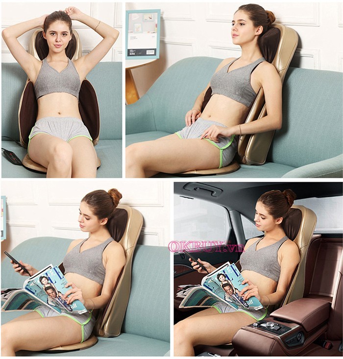Ghế massage toàn thân trị bệnh đau nhức xương khớp ở người trẻ