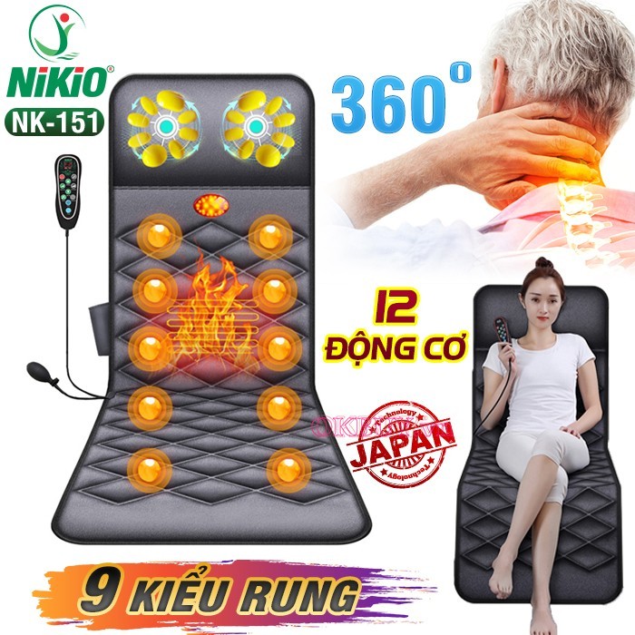 Nệm massage trị bệnh đau nhức toàn thân hiệu quả