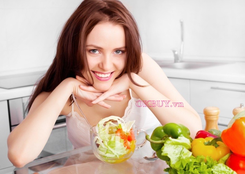 Ăn kiêng là cách giúp trị liệu vết nhăn vùng mắt hiệu quả