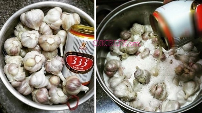 Cách làm tỏi đen ngâm bia