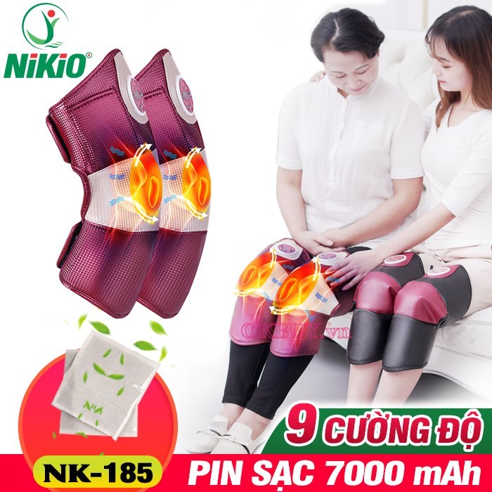 Máy massage đầu gối giúp cải thiện máu và giảm đau nhức khớp gối cấp tốc