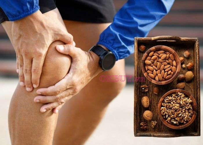 Bổ sung óc chó và hạnh nhân mỗi này để khắc phục những cơn đau khớp gối hoành hành