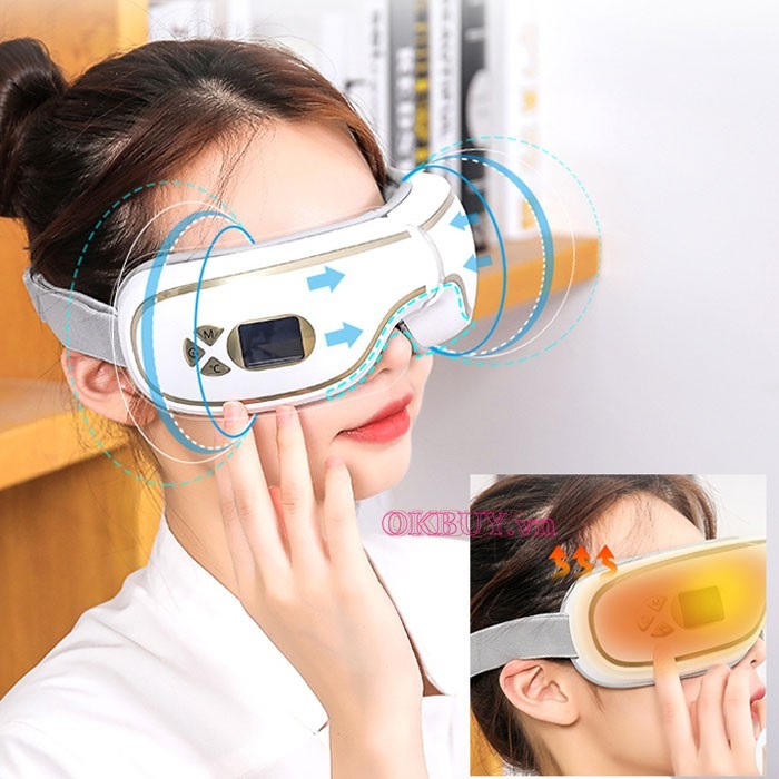 Máy massage mắt giúp bạn cải thiện triệu chứng đau mắt đỏ trong thời gian ngắn