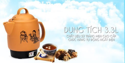 Ấm sắc thuốc tự động Khaluck Home