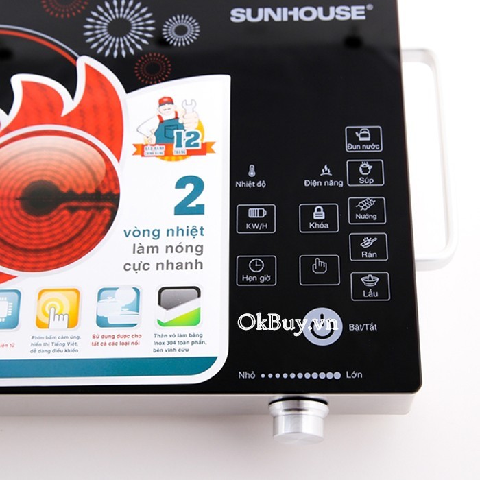 Bếp hồng ngoại đa năng Sunhouse