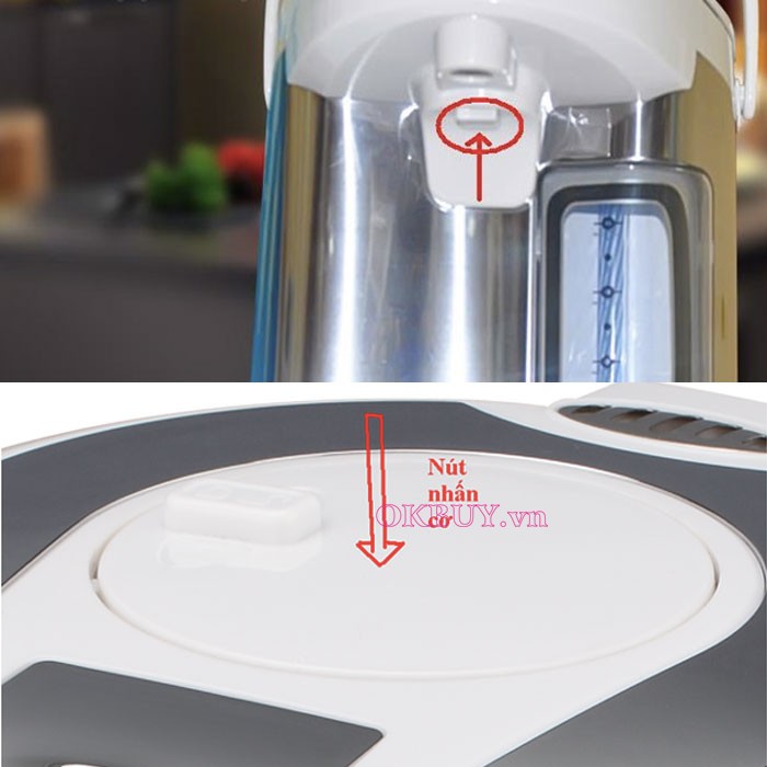 Bình thủy điện Nhật Bản Osaka APE-502S