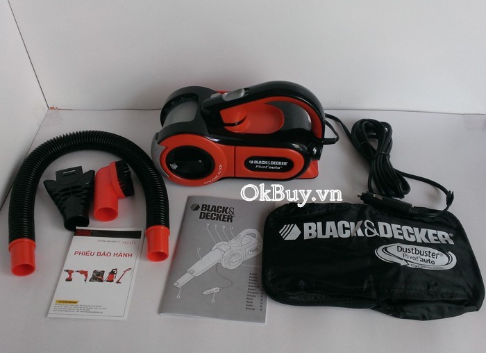 Máy hút bụi ô tô cầm tay Black & Decker