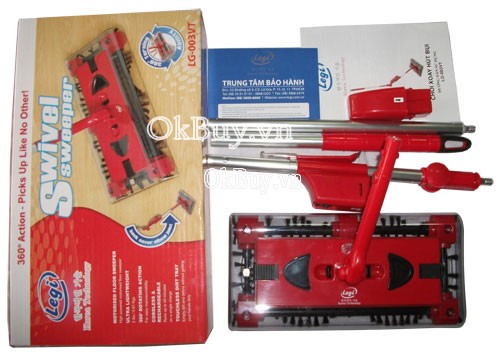 Chổi quét nhà đa năng pin sạc Legi LG-003VT Hàn Quốc