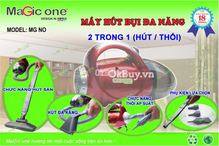 Máy hút bụi cầm tay Magic One MG-901/1000W