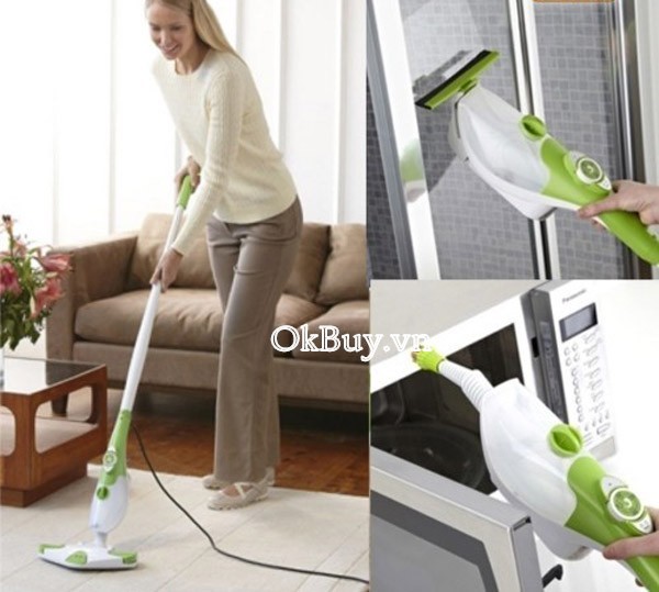 Cây lau sàn nhà hơi nước đa năng Steam Master X6