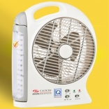 Quạt sạc điện kết hợp đèn led Honjianda HJD-FL101