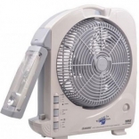 Quạt sạc điện kết hợp đèn Sunca SF-292A/ 6V