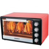 Lò nướng điện thùng Osaka ST-38LR/ 38 lít, màu đỏ