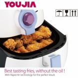 Nồi chiên không khí Youjia Airfryer YJ-2588 (Trắng) 