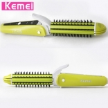 Lược điện uốn duỗi dập tóc Kemei KM-6855