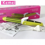 Lược điện uốn duỗi dập tóc Kemei KM-6855