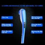 Máy massage cầm tay pin sạc Puli PL-613DC3 - 7 đầu 