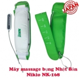 Máy massage giảm mỡ bụng Nhật Bản Nikio NK-168 - 2in1
