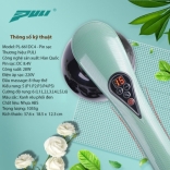 Máy massage cầm tay Hàn Quốc 8 đầu PULI PL-661DC4 - Pin sạc