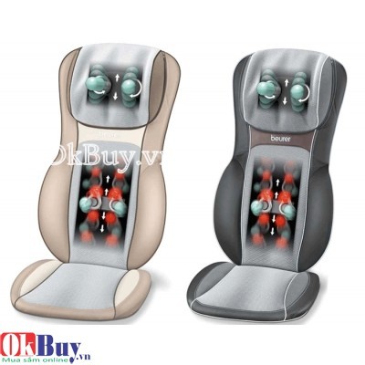 dem ghe massage o to den hong ngoai 3d beurer mg 295