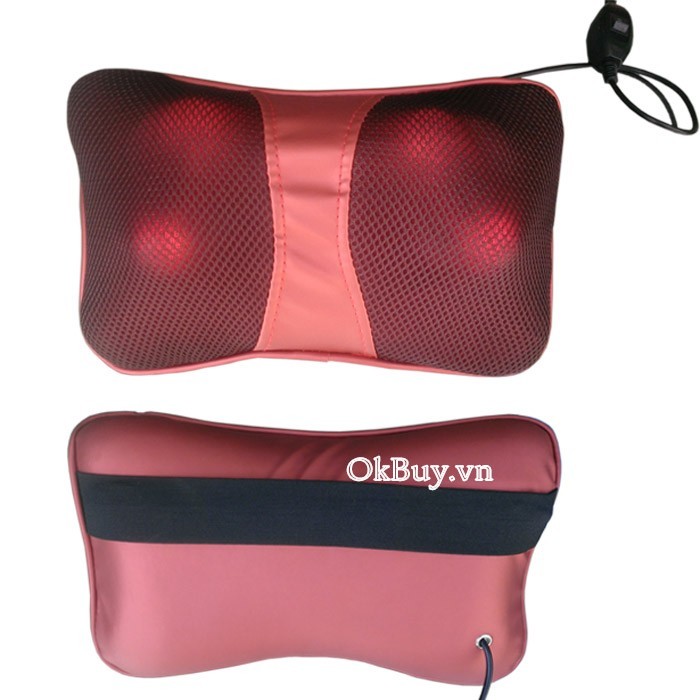 Gối massage đèn hồng ngoại Magic New NPL-818 - Korea