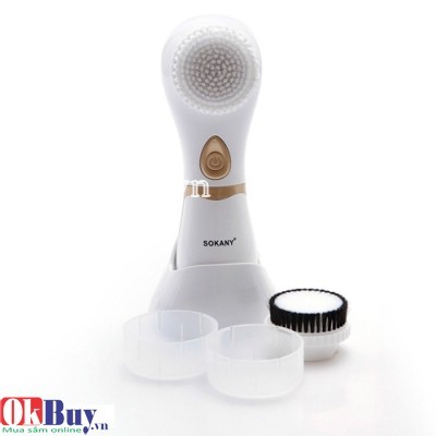 Máy massage rửa mặt Sokany
