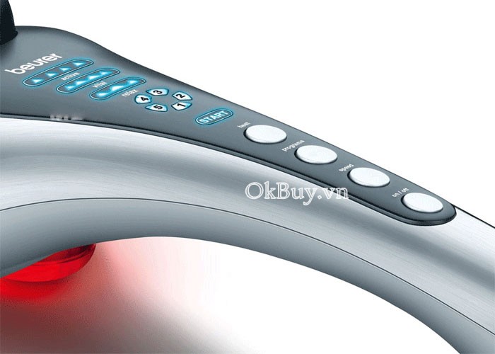 Máy massage cầm tay đèn hồng ngoại BEURER MG-100