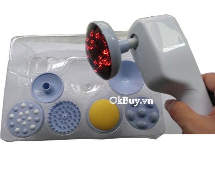 may massage mat den hong ngoai 7 dau kolvin